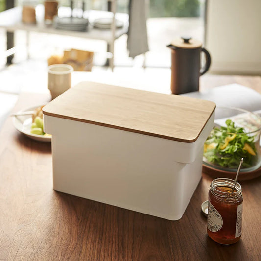 Broodbox met messenhouder | Yamazaki - de inKijk