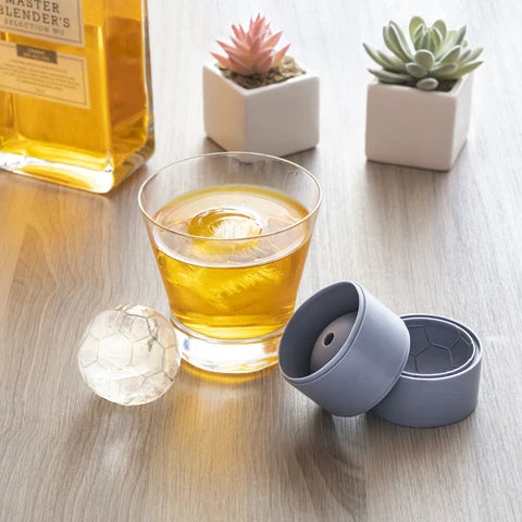 Voetbal ijsbalvorm - set v.2 | Kikkerland - de inKijk