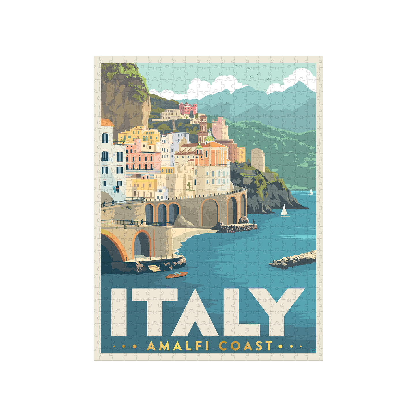 Italy - puzzle in a tube | Designworks Ink
