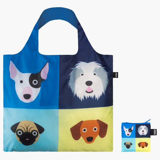 Dogs recycled bag | LOQI - de inKijk