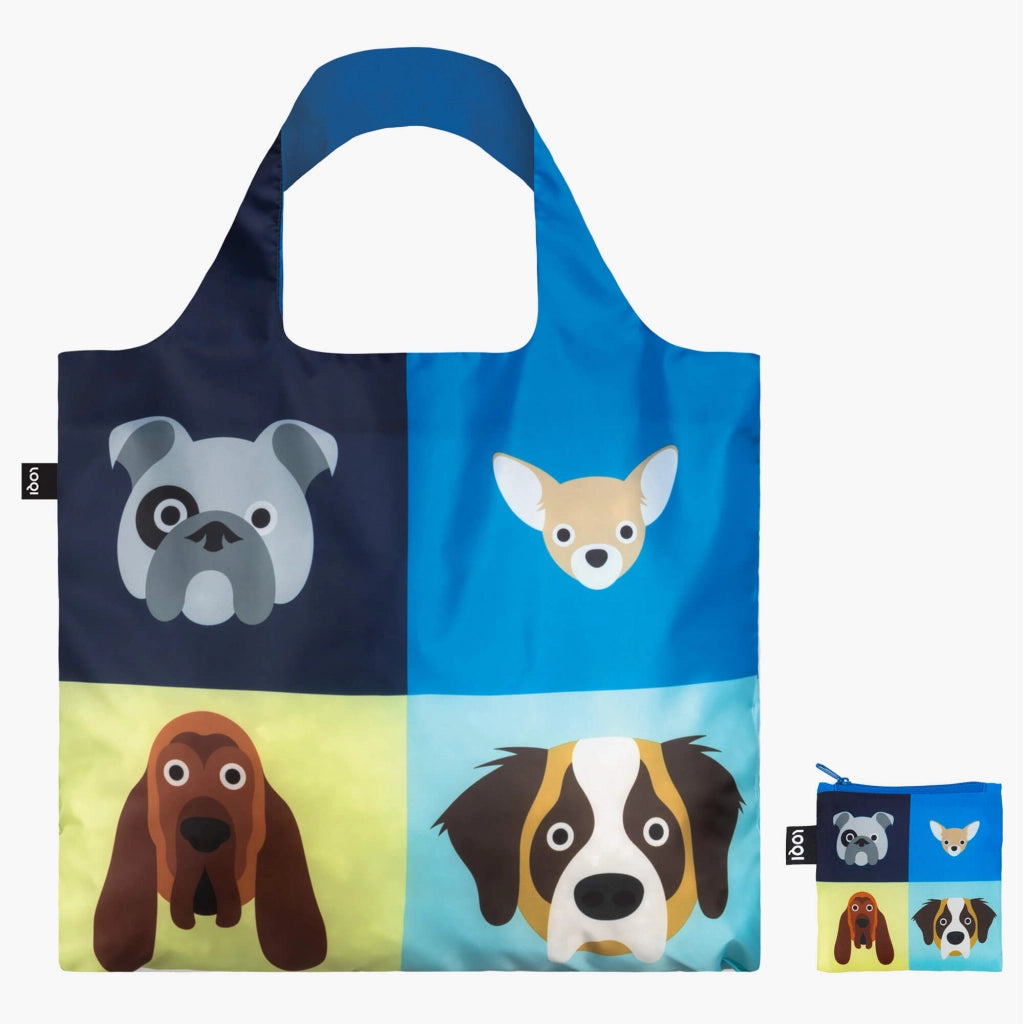 Dogs recycled bag | LOQI - de inKijk
