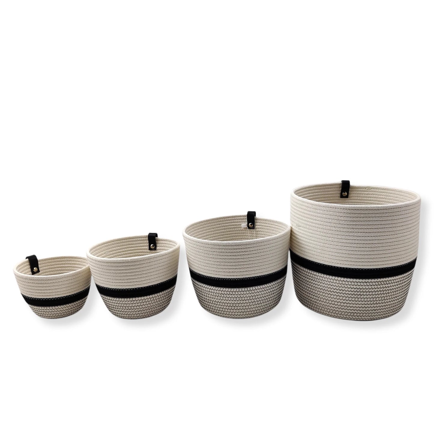 Planters - Ecru Black - xs/s/m | Koba Handmade - de inKijk