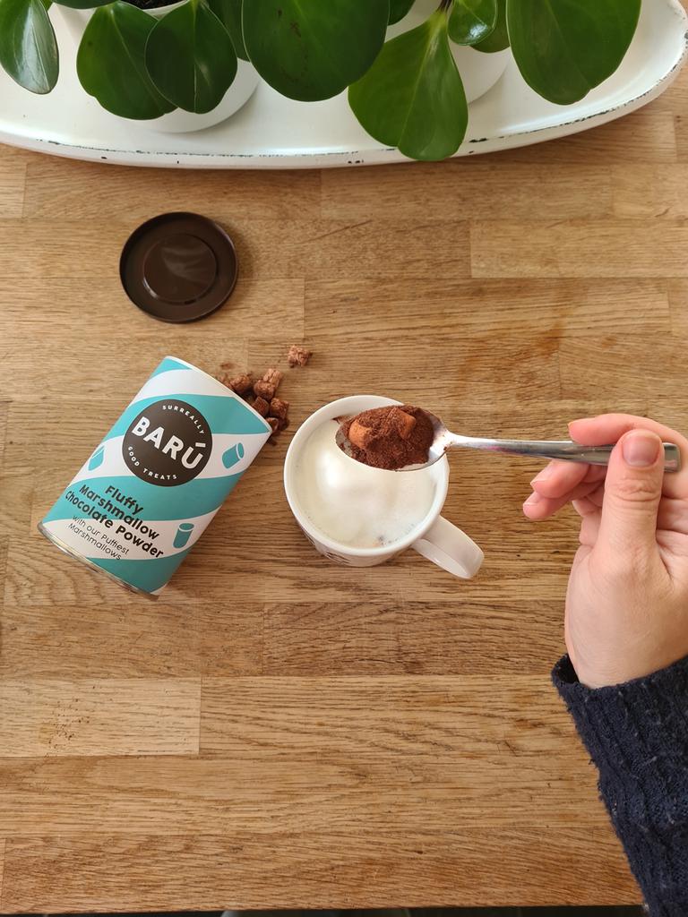 Fluffy marshmallow chocolate powder | Barú