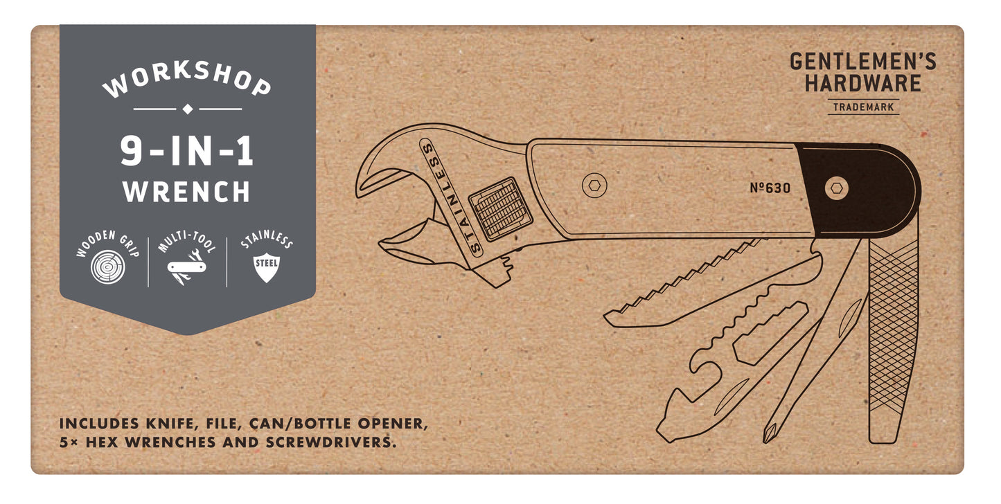 Wrench multi-tool | Gentlemen's hardware - de inKijk