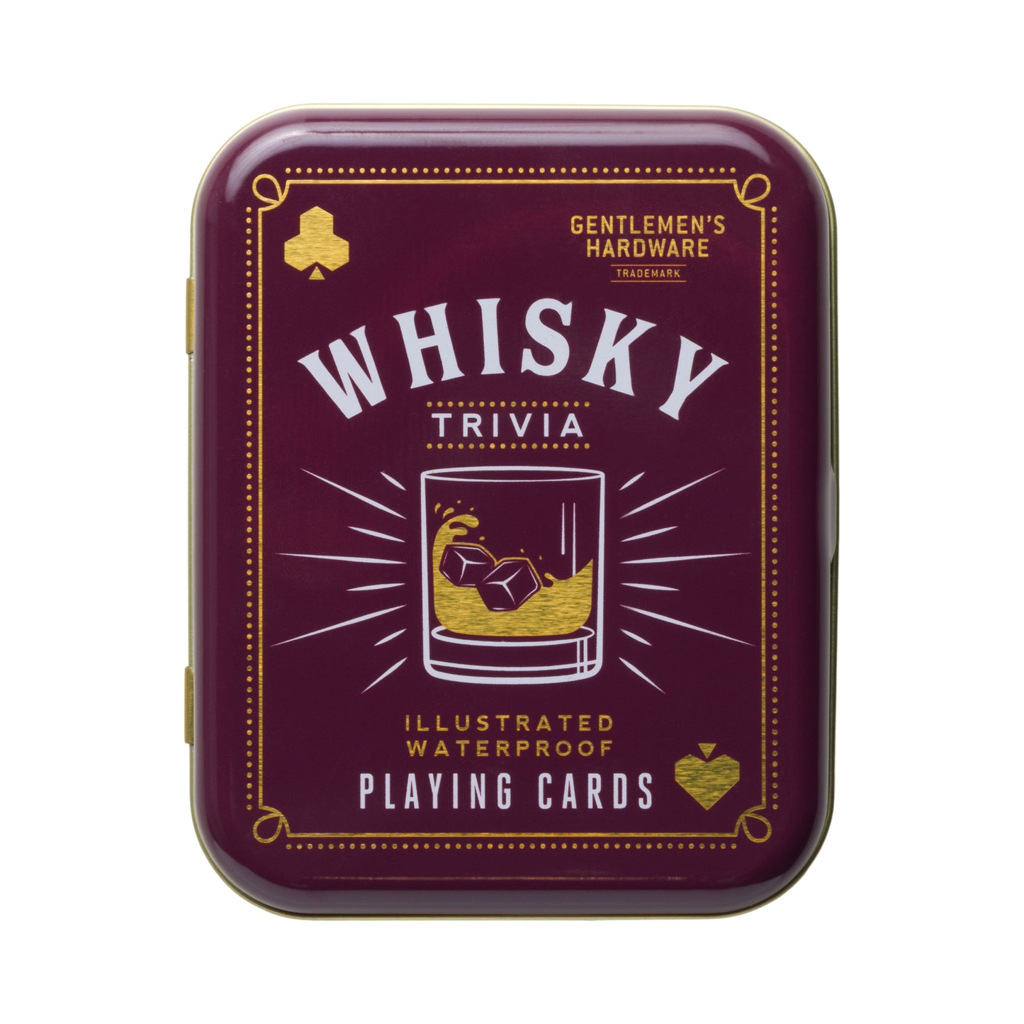 Whiskey speelkaarten | Gentlemen's hardware