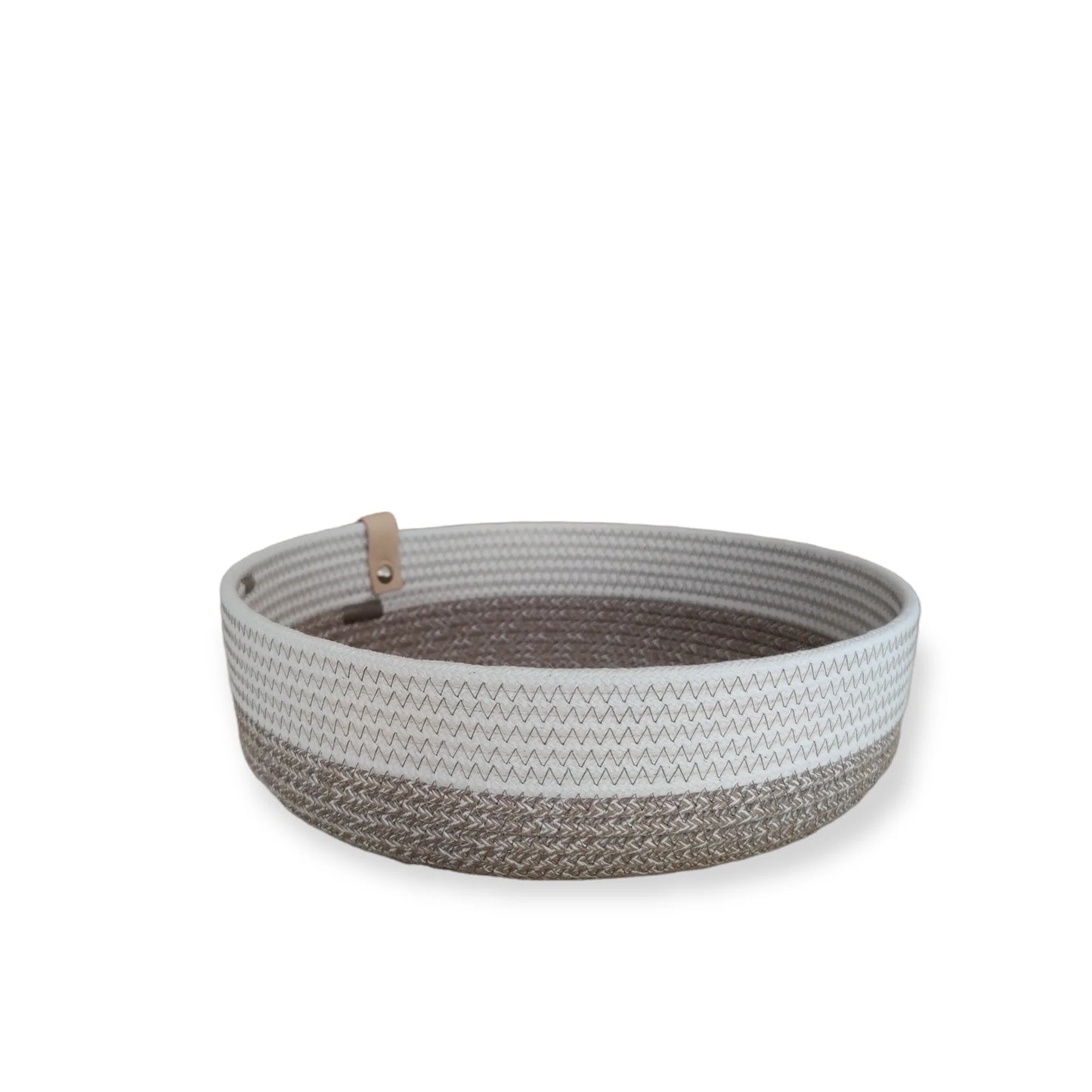 Bowl Boho Melé & White - low - S/M/L | Koba Handmade - de inKijk