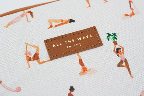 Laptop Sleeve 13" - Yoga Pattern | All the ways to say