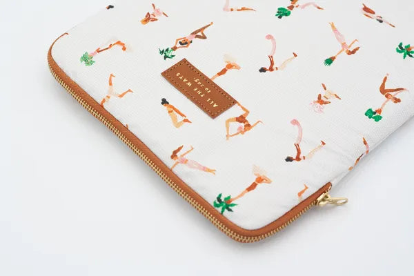 Laptop Sleeve 13" - Yoga Pattern | All the ways to say