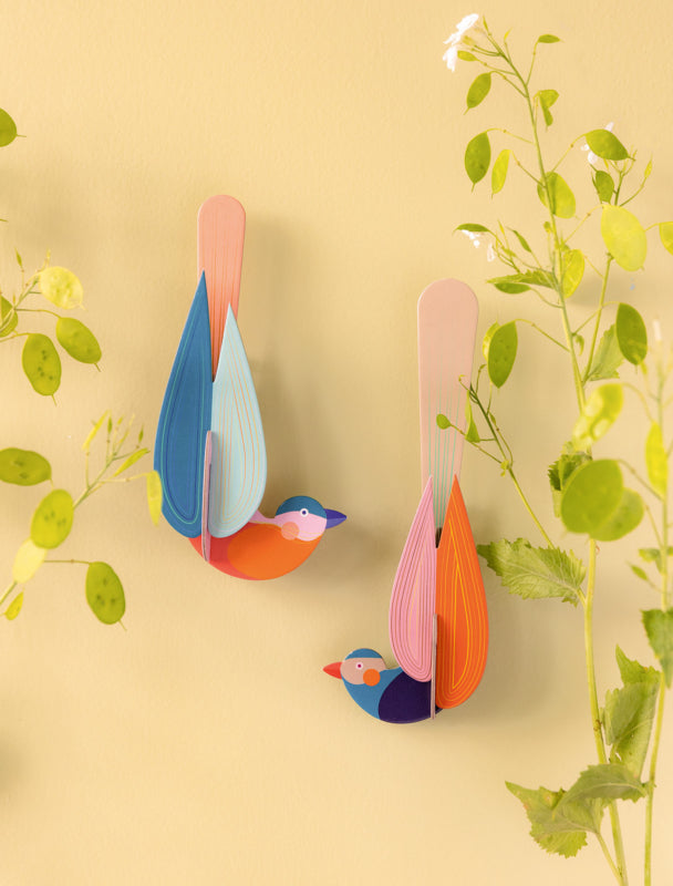 Muna paradise birds - muurdecoratie | Studio Roof - de inKijk