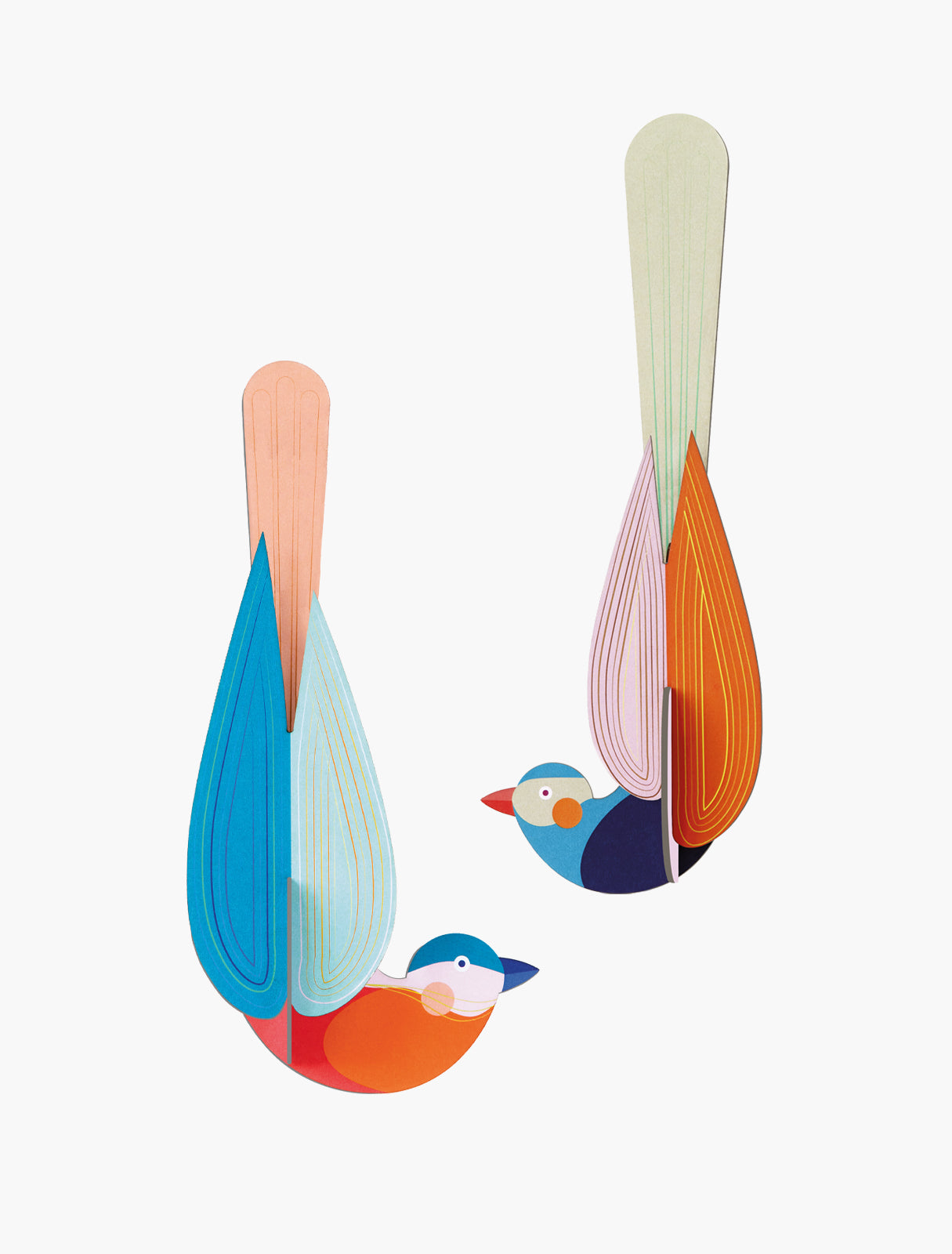 Muna paradise birds - muurdecoratie | Studio Roof - de inKijk