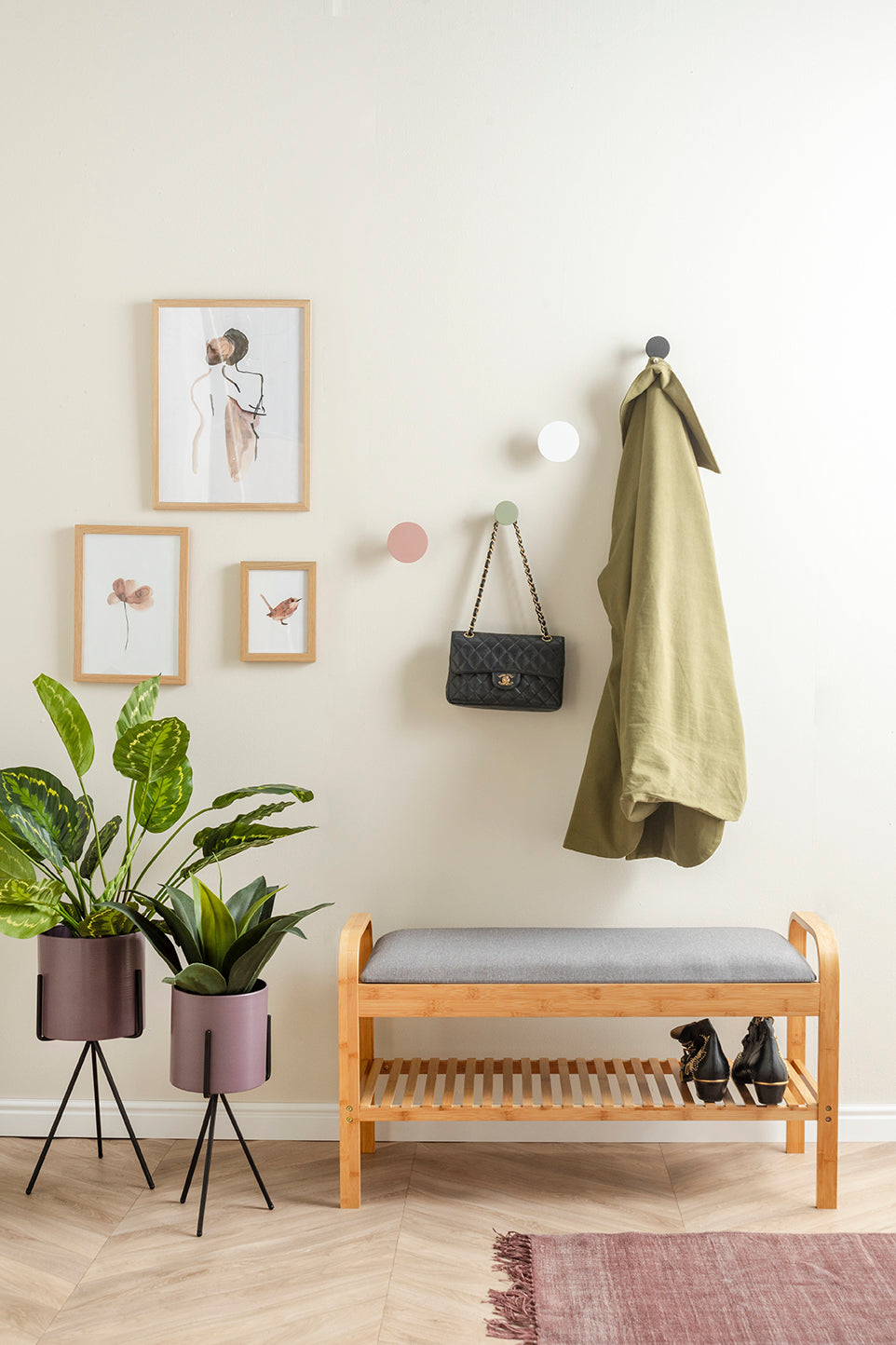 Plant pot set pedestal xl | Present Time - de inKijk