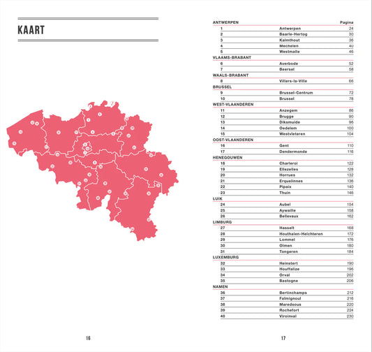 Bierwandelboek België - Een verfrissende manier om België te ontdekken | Luster - de inKijk