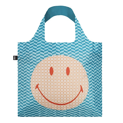 Smiley recycled bag | LOQI - de inKijk