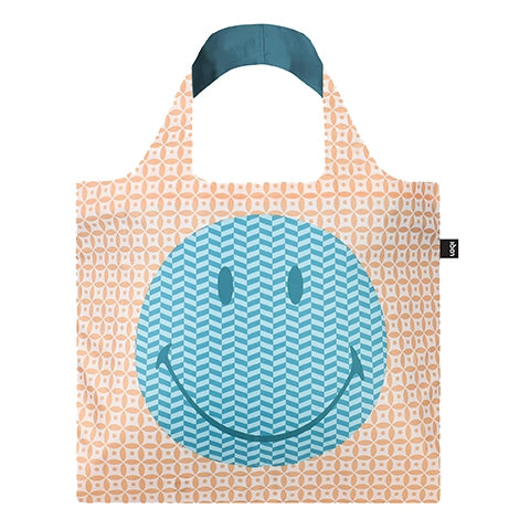 Smiley recycled bag | LOQI - de inKijk