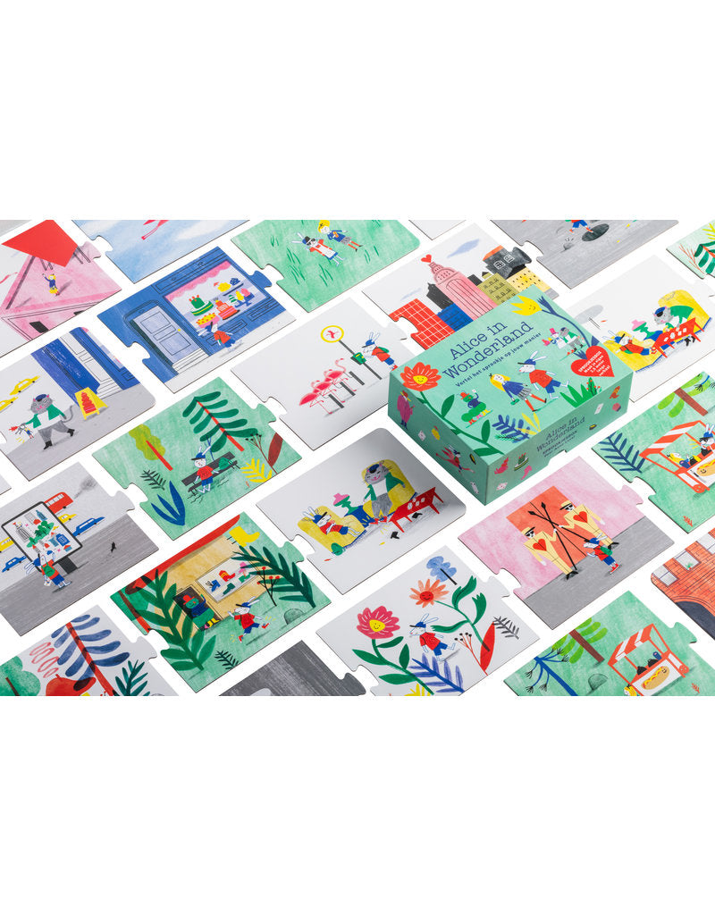 Alice in Wonderland sprookjesbox - vertel het sprookje op jouw manier | BISpublishers - de inKijk