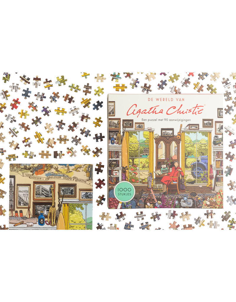 De wereld van Agatha Christie - puzzel | BISpublishers - de inKijk