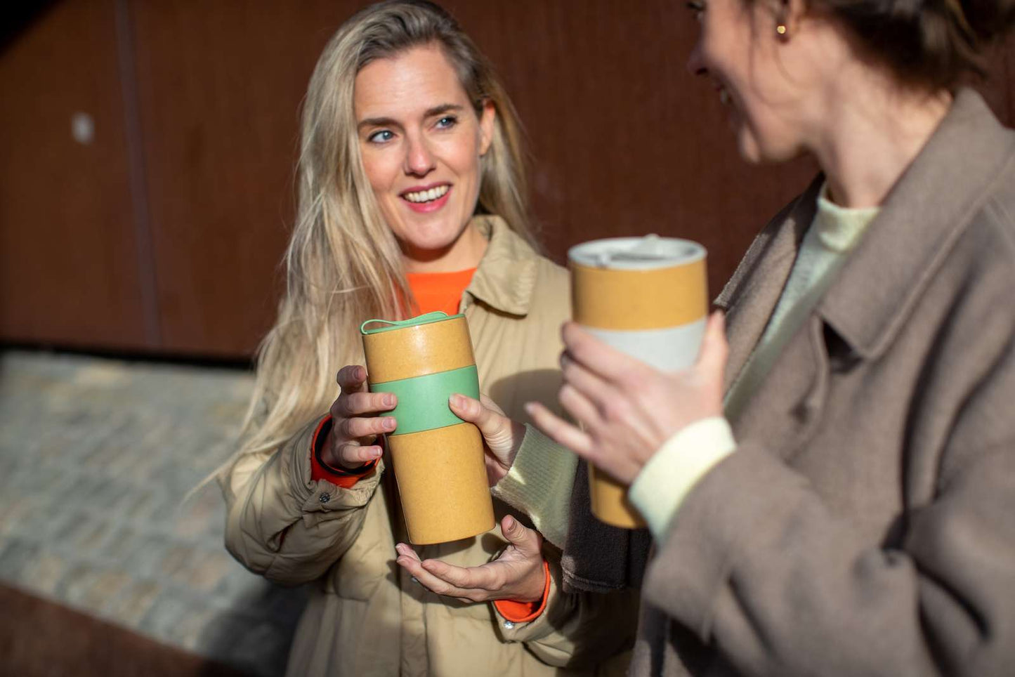 Aroma to go koffiebeker XL- groen | Koziol - de inKijk