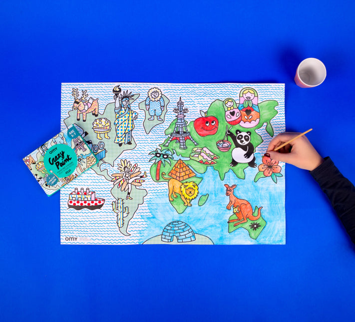 Crazy Paint - Atlas | Omy - de inKijk