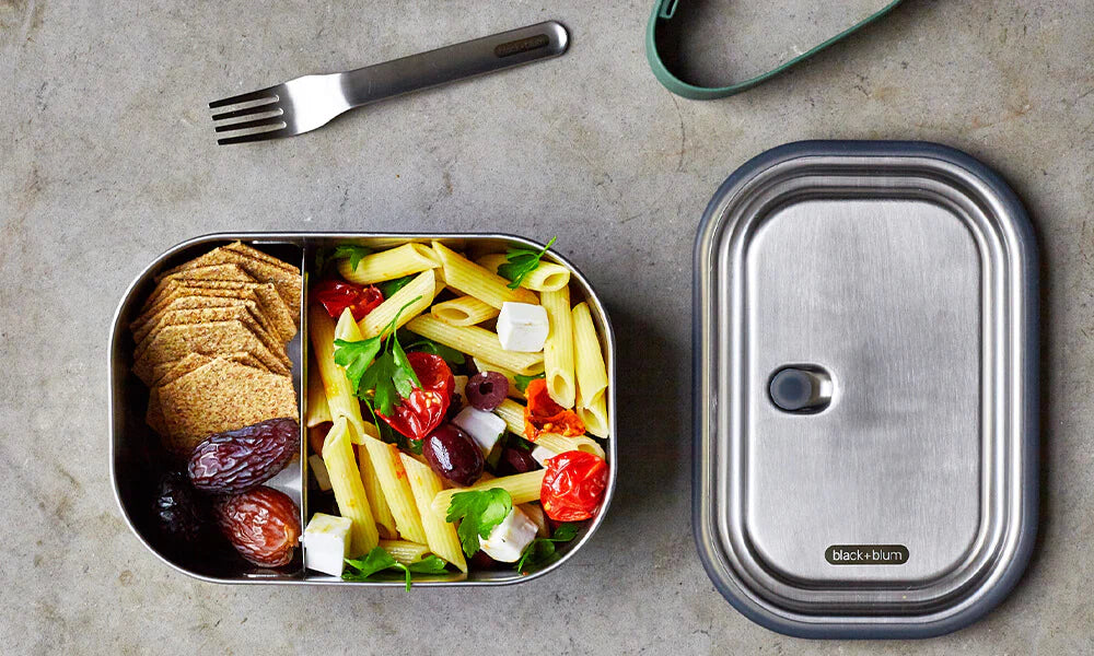 Stainless steel brooddoos large | Black+blum