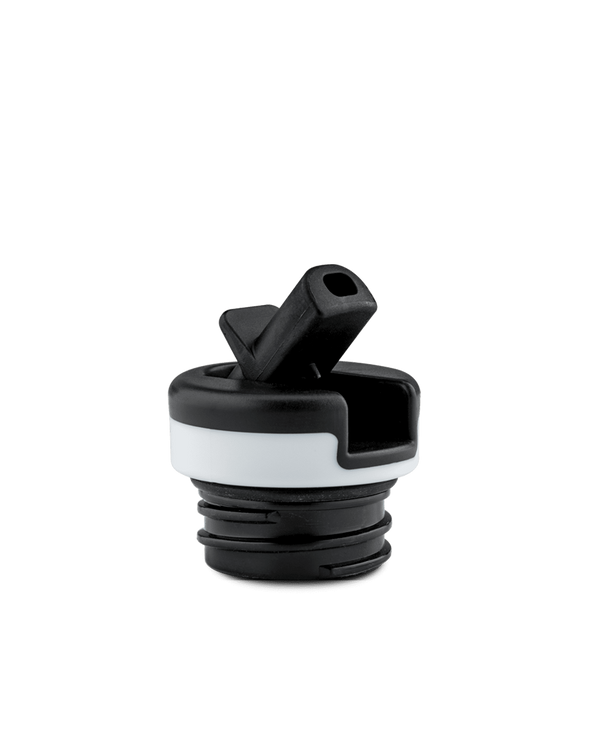 Bottle sport lid - zwart/wit | 24Bottles - de inKijk