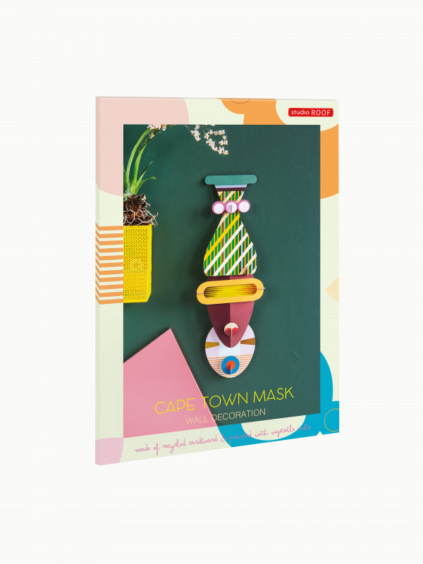 Cape Town mask - muurdecoratie | Studio Roof