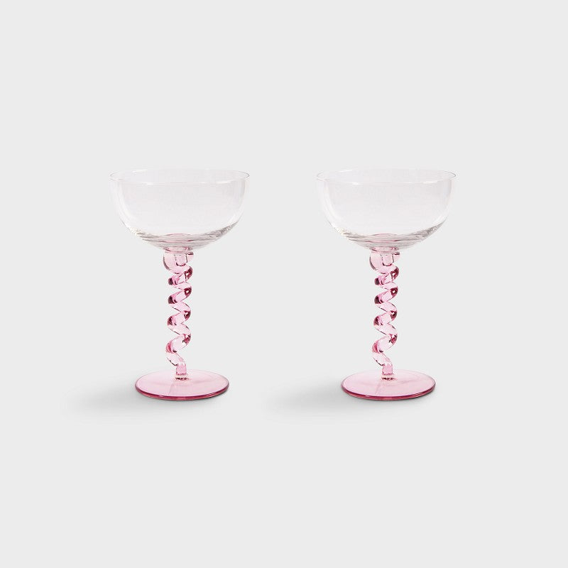 Coupe spiral pink - set v. 2 | &Klevering