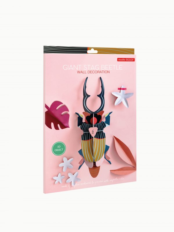Giant stag beetle - muurdecoratie | Studio Roof - de inKijk