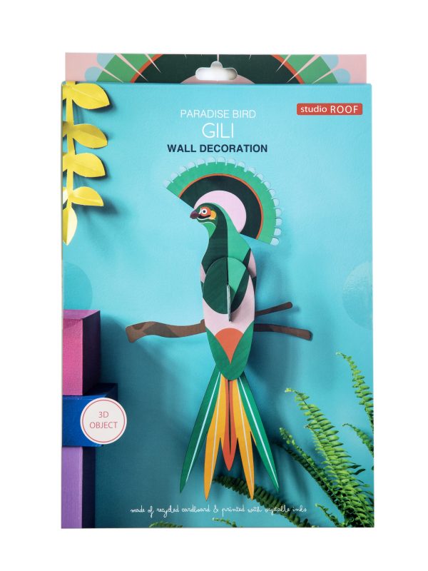 Gili paradise bird - muurdecoratie | Studio Roof