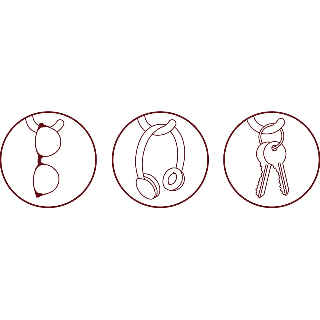 Ginger screen hook - wit | Monkey Business