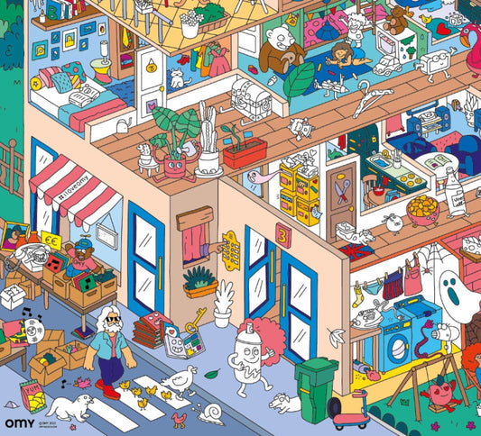 Home - Sticker Poster | Omy - de inKijk