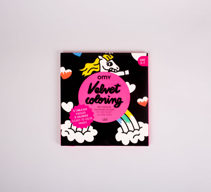 Velvet Coloring - Lily | Omy - de inKijk