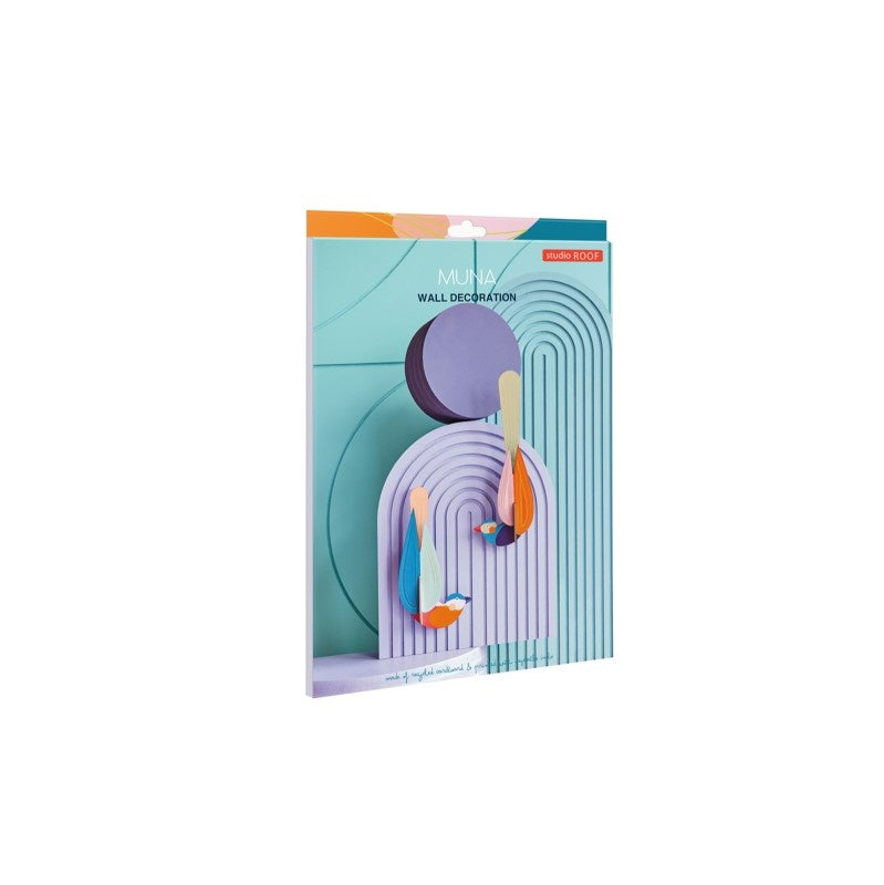 Muna paradise birds - muurdecoratie | Studio Roof - de inKijk