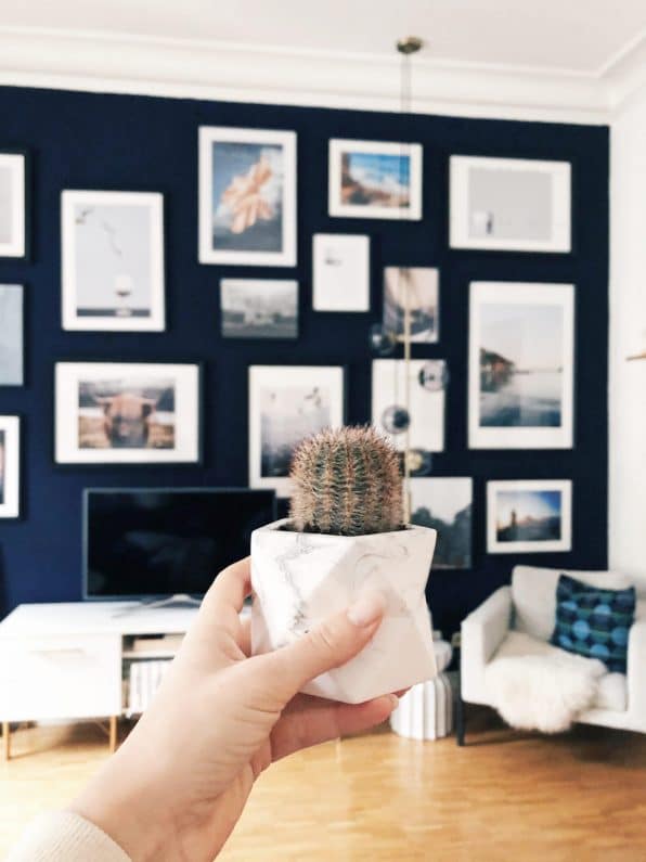 Palua planter - Ø 5,5 cm - white marble | House Raccoon - de inKijk