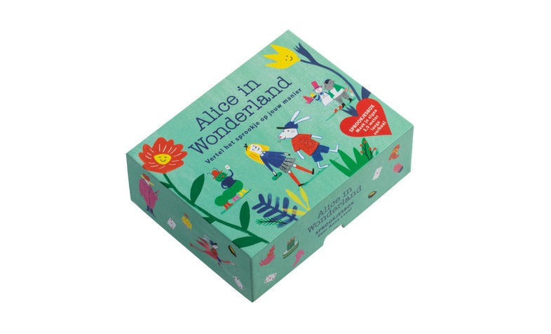 Alice in Wonderland sprookjesbox - vertel het sprookje op jouw manier | BISpublishers - de inKijk