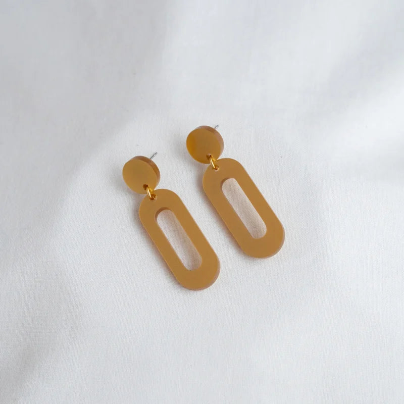 TIMELESS.04 - goud - oorbellen | Studio Nok Nok