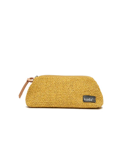 Triangel pouch - mustard yellow | Koda Amsterdam - de inKijk