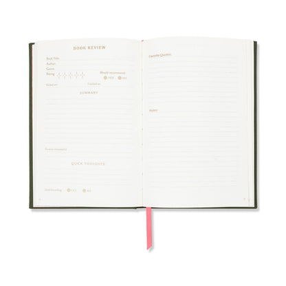 Vintage book - inspired journal - What happens in book club | Designworks Ink