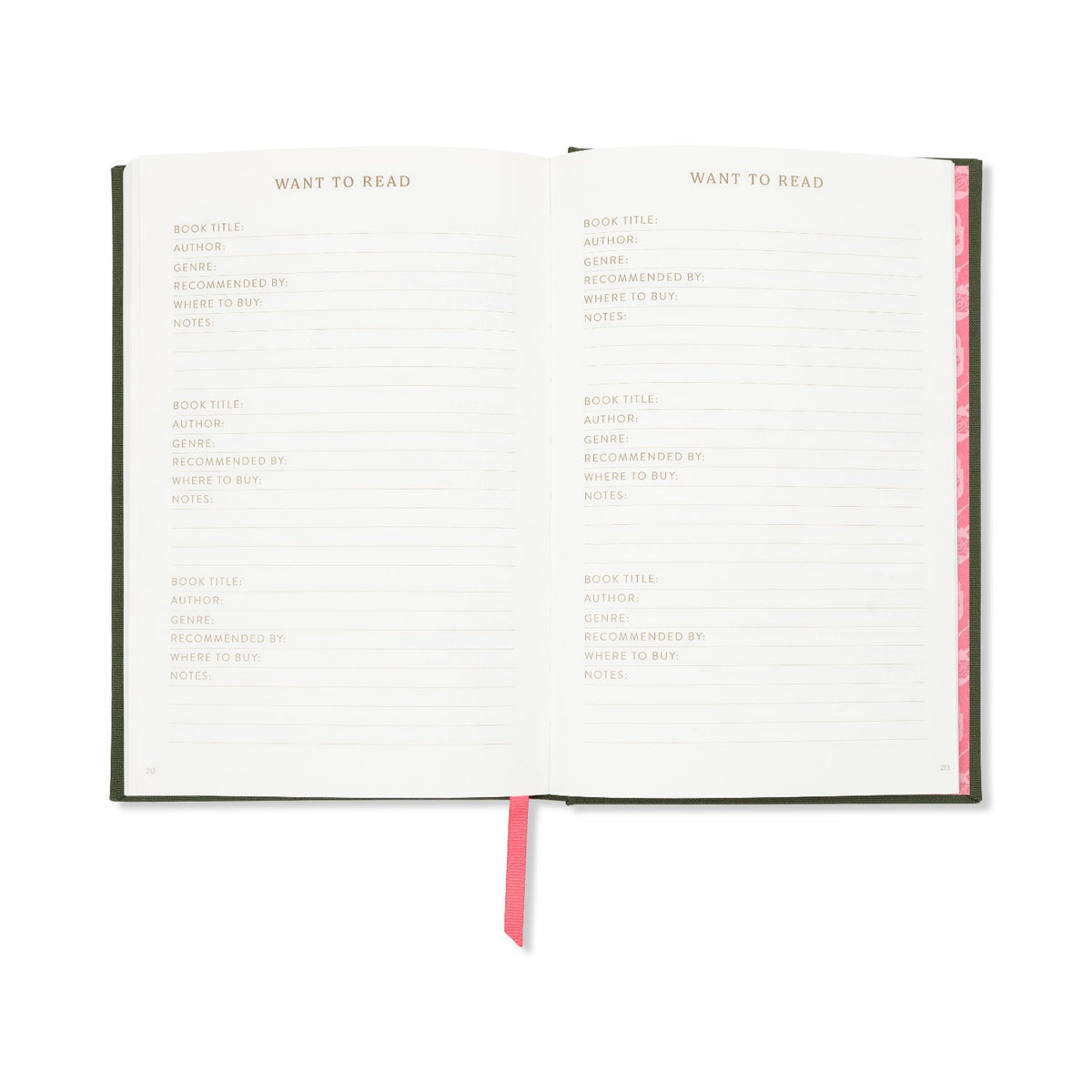 Vintage book - inspired journal - What happens in book club | Designworks Ink