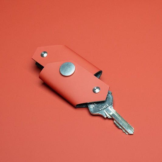 Keyfolder Red - Recyled Leather | LEMUR