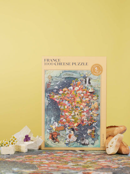 Frankrijk Kaaspuzzel | Water & Wines