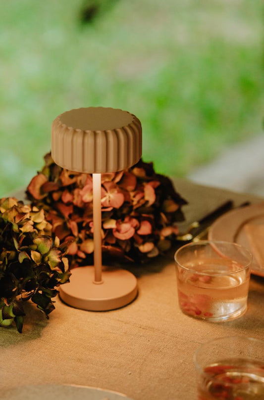 Dentelles lamp MINI bistro - mocha | Atelier Pierre