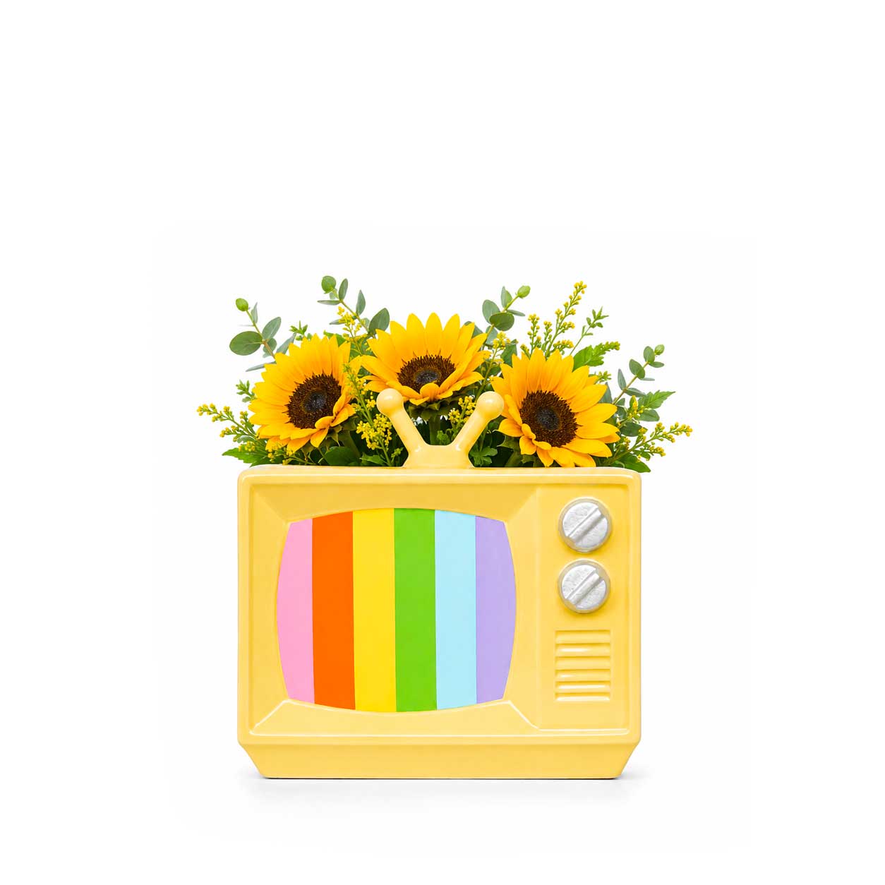Pastel TV Vase | Upside Stories