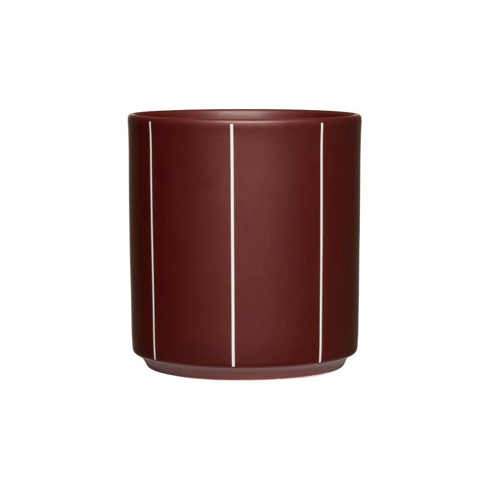 Nordic Pyjamas Cup - Burgundy | Design Letters