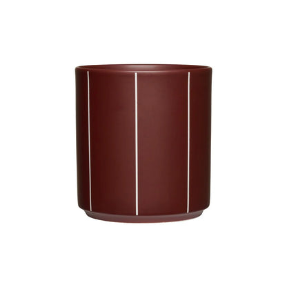 Nordic Pyjamas Cup - Burgundy | Design Letters