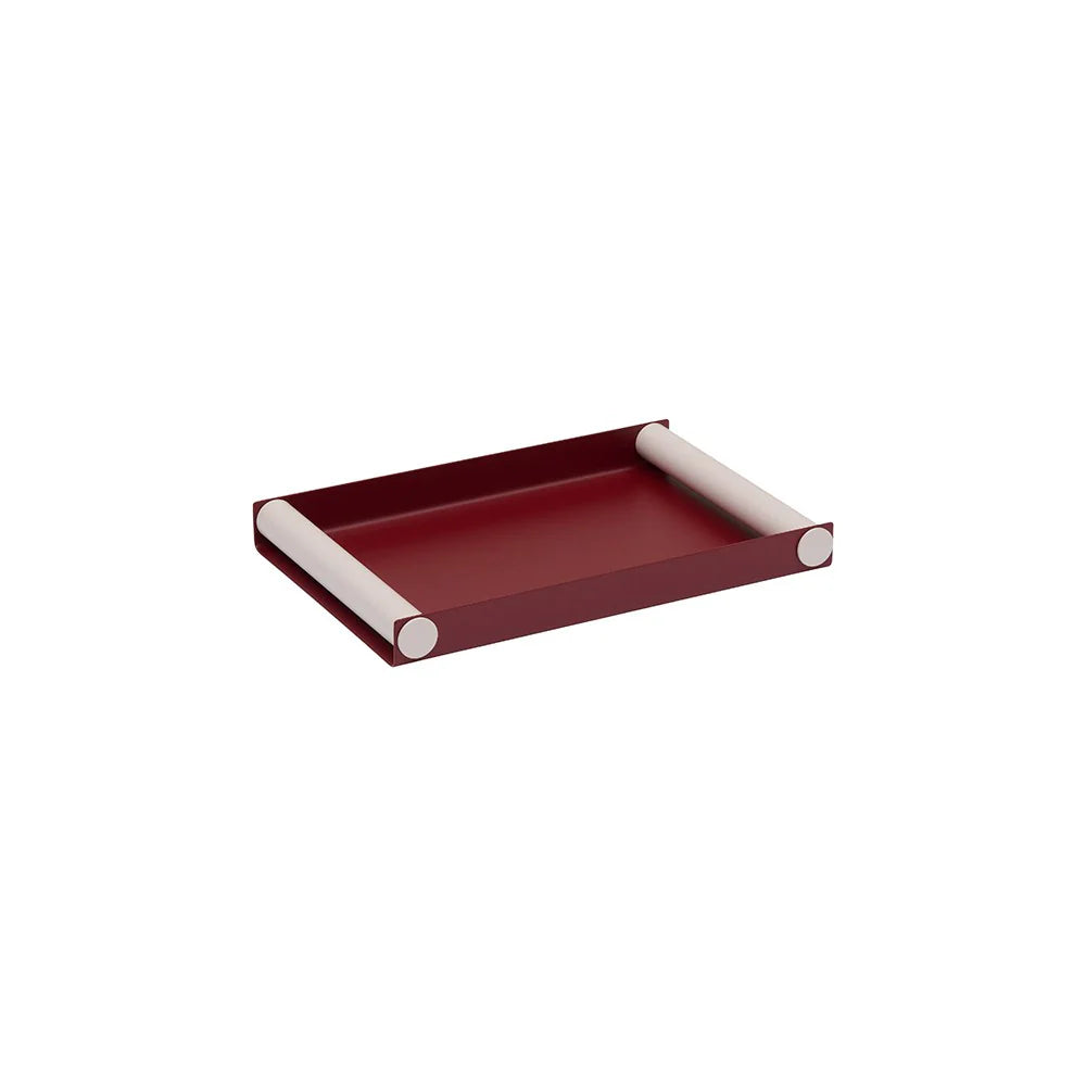 Ray Tray Medium - Burgundy / Pink | Design Letters