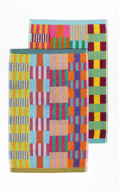 Guest towel duo - #102 - tulip quilt | Foekje Fleur