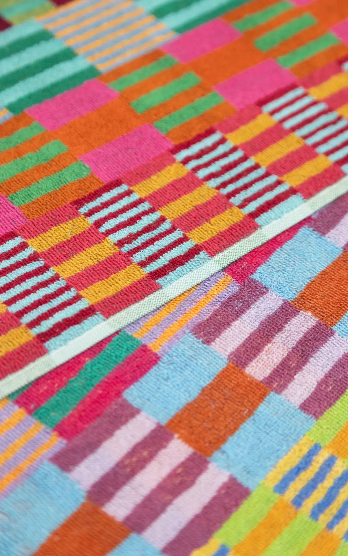 Guest towel duo - #102 - tulip quilt | Foekje Fleur