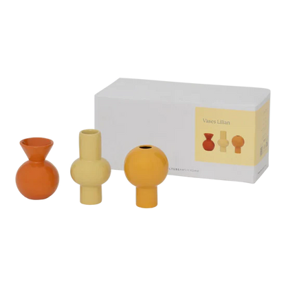 Mini Vases Lilian - Set of 3 | Urban Nature Culture