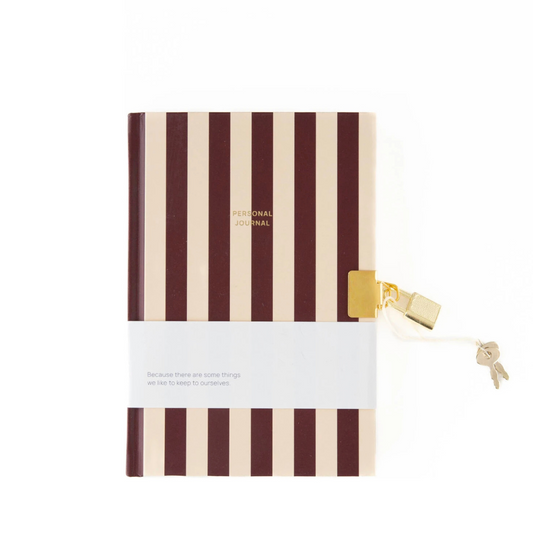 Personal Journal Stripes | A-Journal
