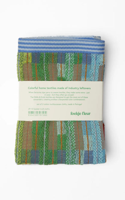 Multi cloth duo - edition 110 - basket | Foekje Fleur